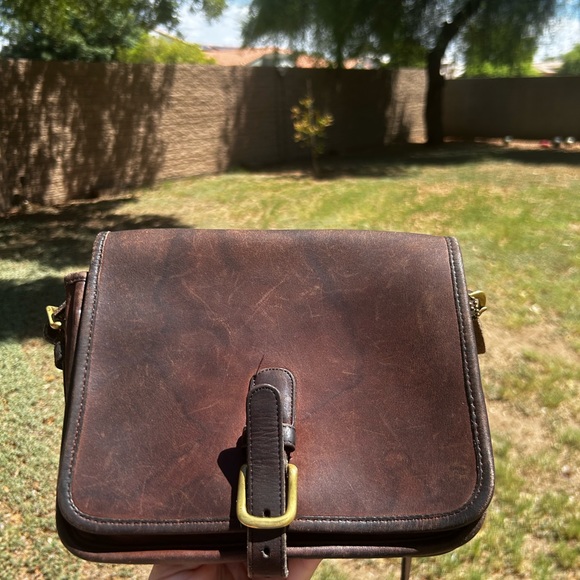 Vintage COACH Saddle Bag - Picture 3 of 9